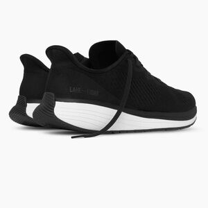 Lane-Eight Men's Relay Trainer Shadow Black White Athletic Sneaker Size 10